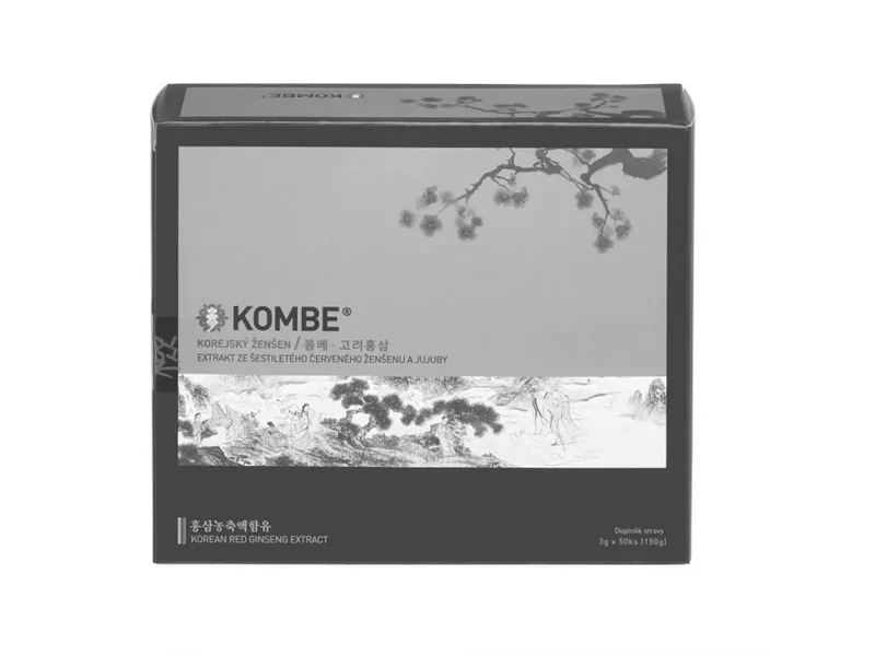 Kombe Ženšenový čaj s jujubou sáčky 50 x 3 g